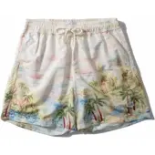 Edmmond Studios Swimsuit Men Summer Classic Plain Off White-M