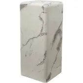 Pols Potten Pillar Marble Look White Medium