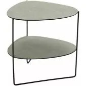 Lind DNA Bijzettafel Curve Coffee Table Double Hippo Olive Green