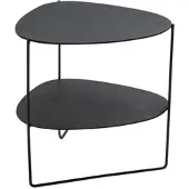 Lind DNA Bijzettafel Curve Coffee Table Double Hippo Black-Anthracite