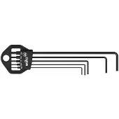 Wiha Inbus Haakse schroevendraaierset 0.7 mm, 0.9 mm, 1.3 mm, 1.5 mm, 2 mm 5-delig