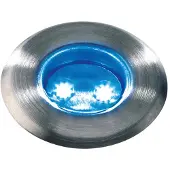 Gardenlights LED recessed spot Astrum 12V Blue Light built-in