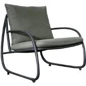 Yoi Loungestoel Youkou Black Almond Green