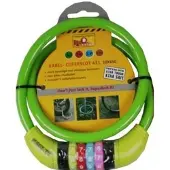 Stahlex Cijfer kabelslot - groen - 10 x 650 mm - fietsslot - Fietssloten