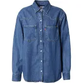 Levi's Blouse 'Teodora Western Shirt' blauw denim