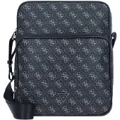 GUESS Schoudertas Vezzola Smart Top Zip Bag Dark Black Zwart