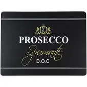Mars & More placemat wijn prosecco zwart 30x40cm (4)