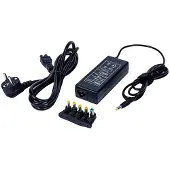 Classic Universele voedingsadapter 19V / 4,75A / 90W met 5 verwisselbare pluggen / zwart