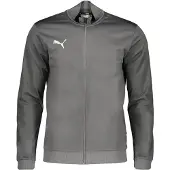 Puma Outdoorjas 'Team Goal' donkergrijs / wit