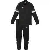 Puma Trainingspak 'TeamRise' donkergrijs / zwart / wit