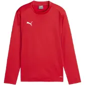 Puma Sportief sweatshirt knalrood / wit