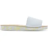 Clarks Originals Women Lunan Slide Light Blue Suede-Schoenmaat 36