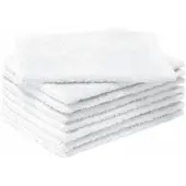 MOODIT Washandje Troy 16 x 21 cm White (Set van 8)
