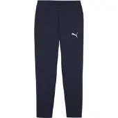 Puma teamFINAL Casuals Trainingsbroek Donkerblauw Zilver