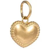 Go Dutch Label Hanger small heart Goud
