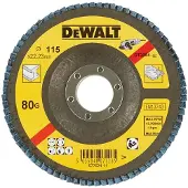 Dewalt Accessoires Lamellen schuurschijf, Ø115mm, K80 - DT3294-QZ - 10 stuks - DT3294-QZ