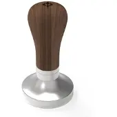 Eureka Verstelbare tamper van walnoothout , 58 mm