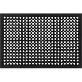 vidaXL Deurmat rechthoekig 60x90 cm rubber