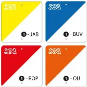 Sporti France Oriëntatie Markers Set 40 Eenheden