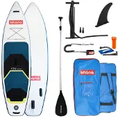 Ohana Isup Cruiser Sup Board Blue/Yellow 10'6x32x6