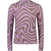 Mons Royale Cascade Merino Flex 200 LS Dames Thermoshirt Blazing Trails M