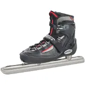 Viking Combi I Basic Schaatsen Combinoor Zwart/Rood 35