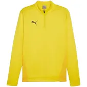 Puma Functioneel shirt 'TeamGoal' geel / curry / zwart