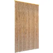 vidaXL Vliegengordijn 120x220 cm bamboe