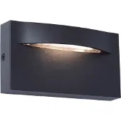 VIOKEF Wandlamp buiten Vita, alu / grijs / zink, Aluminium, Modern, Wandlamp buiten