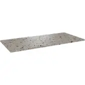 Balmani Stretto enkel of dubbel tablet greige terrazzo 120 x 55 cm