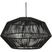 Light & Living Hanglamp Ø40x24 cm DEYA mat zwart