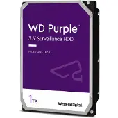 Western Digital WD Purple 1TB 64MB 3,5 inch SATA interne bewakings harde schijf