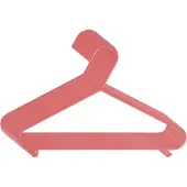 Bieco Kledinghangers Kunststof Berry 8 stuks 04014144