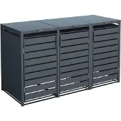 4gardenz kliko ombouw 3 kliko's containerombouw antraciet hoogwaardig