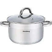 Klausberg 7125 - kookpan met deksel - 4,0L - 22 cm
