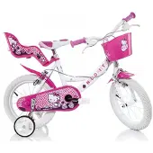 Dino Fiets met Hello Kitty-thema, 16 inch