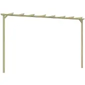 vidaXL Pergola 360x200x60 cm geïmpregneerd grenenhout