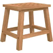 vidaXL Opstapkrukje 29x22,5x25,5 cm massief walnotenhout