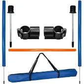 Trixie dog activity agility horde blauw/oranje - 123x115x3 cm