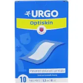 Urgo Optiskin Semipermeabel Steriel Verband 5,3 x 8 cm 10 Verbanden
