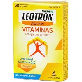 Leotron Vitaminen - 30 Tabletten - Energie Die Je Voelt