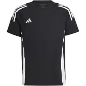 Adidas Functioneel shirt 'TIRO24 SWEAT TEE' zwart / wit