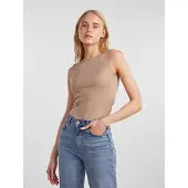 Pieces Neja Sleeveless Body Beige XL Vrouw