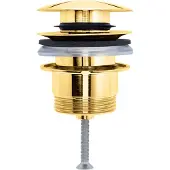 Duravit - Wastafel afvoerplug, ClickClack, goud 0050523400