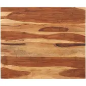 vidaXL Tafelblad 25-27 mm 70x80 cm massief acaciahout