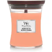 Woodwick Hourglass Medium Geurkaars - Manuka Nectar - 60 branduren