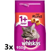 Whiskas 3x Rund 1+ - 800g