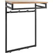 AnLi Style Kapstok custom hoog 2x4 haken (Naturel, 55x33x80cm)
