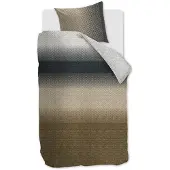 Beddinghouse Dekbedovertrek Duco Anthracite Satijn-140 x 200 / 220 cm | 1-Persoons