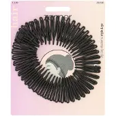 Zenner Diadeem Zig Zag Zwart 2 stuks